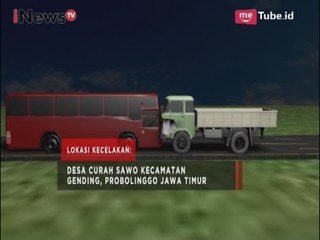 Berikut Kronologi Terjadinya Tabrakan Antara Bus & Truk di Probolinggo - iNews Petang 14/07