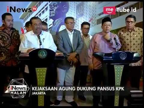 Kejagung Dukung DPR Gunakan Hak Angket Untuk KPK - iNews Malam 13/07