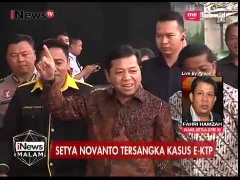 Pimpinan DPR Belum Bisa Sikapi Status Tersangka Setya Novanto - iNews Malam 17/07