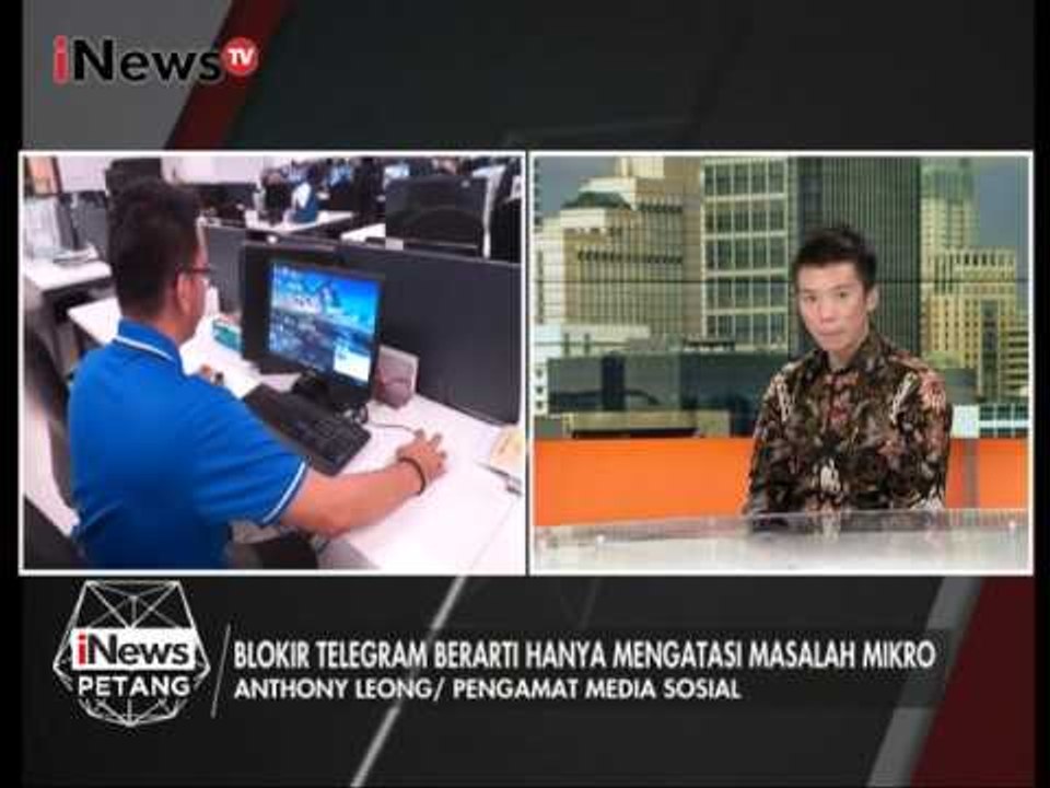 Pemblokiran Telegram Ibarat Membakar Tikus di Dalam Rumah - iNews Petang 17/07