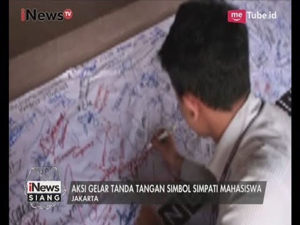Terkait Aksi Bully, Mahasiswa Gunadarma Gelar Aksi Tanda Tangan Simbol Simpati - iNews Siang 18/07