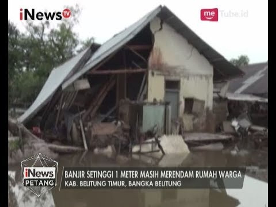 4 Hari Direndam Banjir, Sejumlah Rumah di Bangka Belitung Rusak Parah - iNews Petang 19/07
