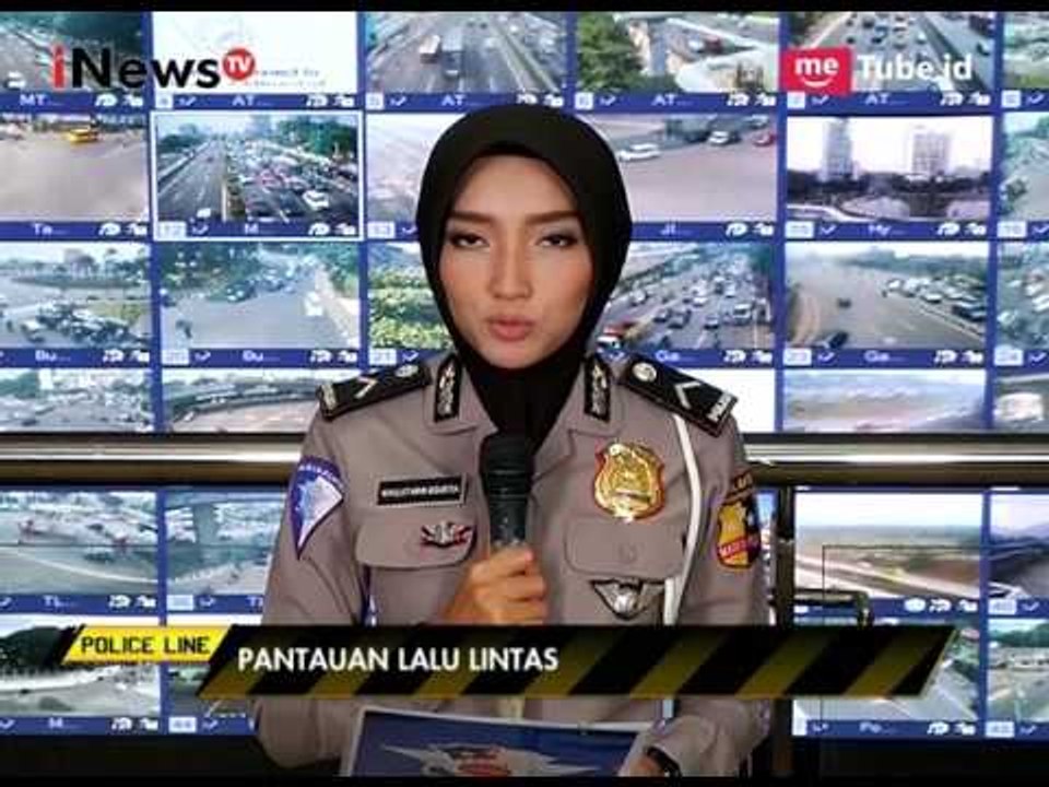 Pantauan Arus Lalu Lintas di Sejumlah Kawasan dari NTMC Polri - Police Line 19/07