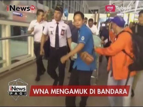 Alami Depresi, Seorang WNA Mengamuk & Mencoba Bunuh Diri - iNews Pagi 19/07