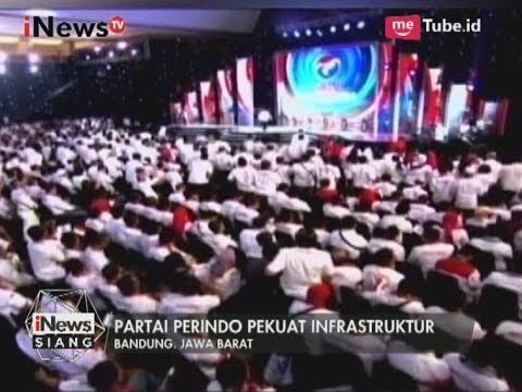 Partai Perindo Perkuat Infrastruktur dan Jaringan - iNews Siang 20/07