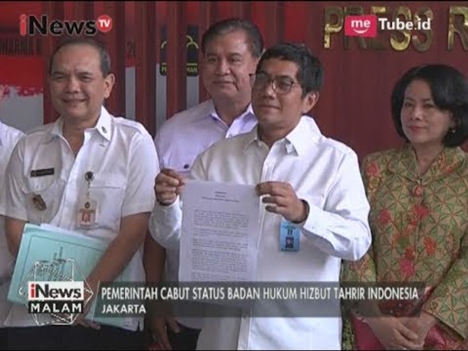 Resmi!! Pemerintah Cabut Status Badan Hukum HTI - iNews Malam 19/07