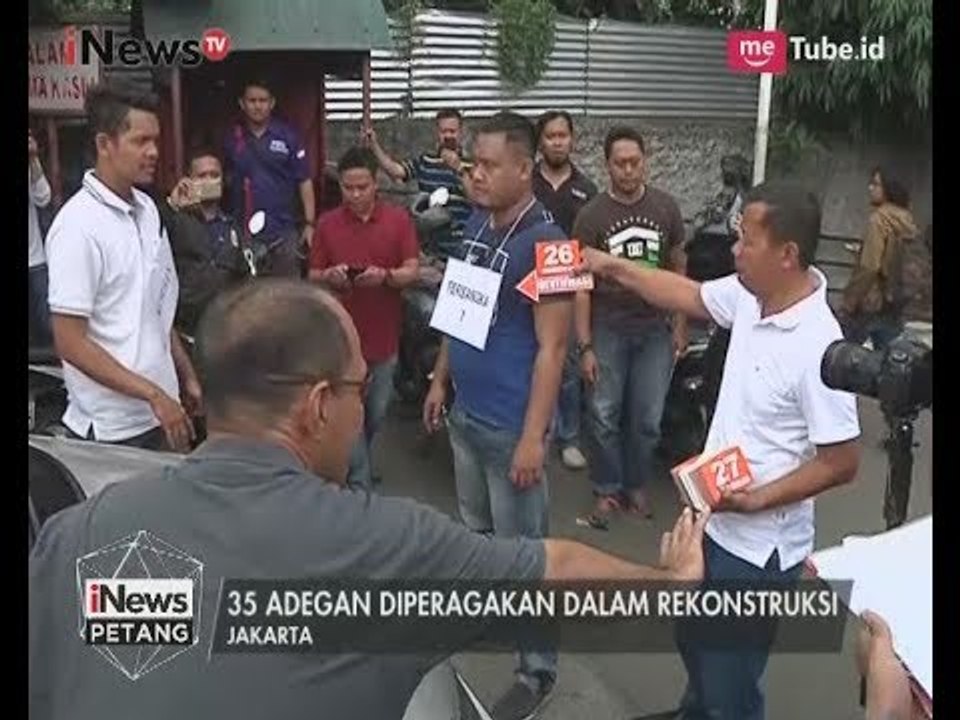 Polda Metro Gelar Rekonstruksi Perampokan & Pembunuhan di SPBU - iNews Petang 22/07