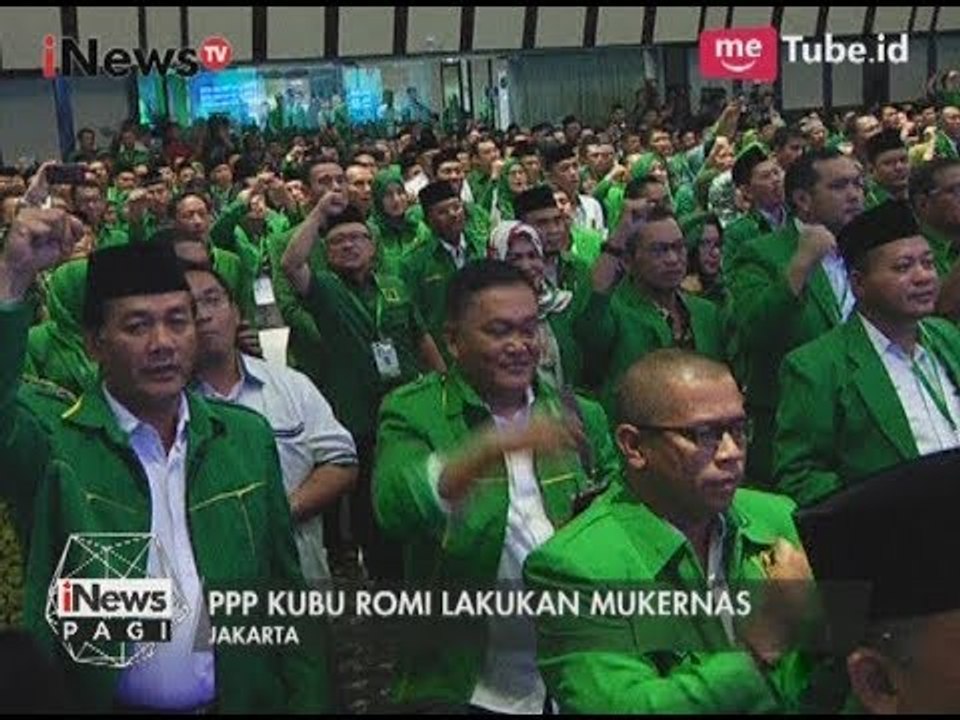 PPP Kubu Romi Lakukan Mukernas & Bantah Tidak Terkait Penyerangan PPP Kubu Faridz - iNews Pagi 20/07