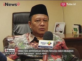 MUI & PBNU Mendukung Pemerintah Mencabut Badan Hukum Ormas yang Ancam NKRI - iNews Malam 19/07