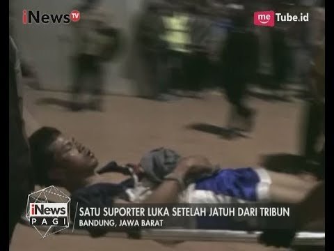 Ricuh, Para Suporter Persib Bandung Banyak Alami Luka - luka - iNews Pagi 23/07