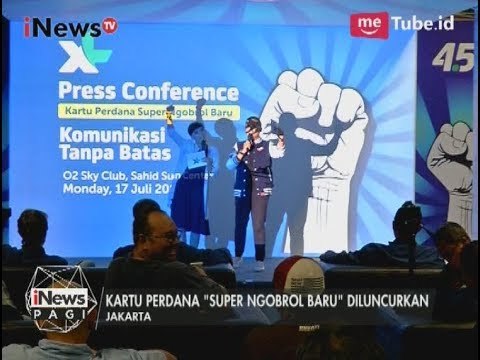 XL Axiata Resmi Luncurkan Kartu Perdana Terbaru Super Ngobrol Baru - iNews Pagi 20/07