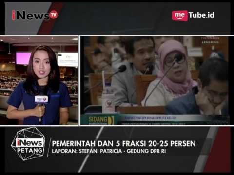 Situasi Langsung Rapat Paripurna DPR RI Terkait Pembahasan RUU Pemilu - iNews Petang 20/07