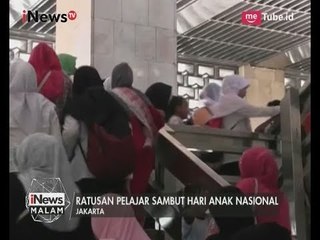 Hari Anak Nasional, Ratusan Pelajar Diajak Berkunjung ke Istiqlal & Katedral - iNews Malam 22/07