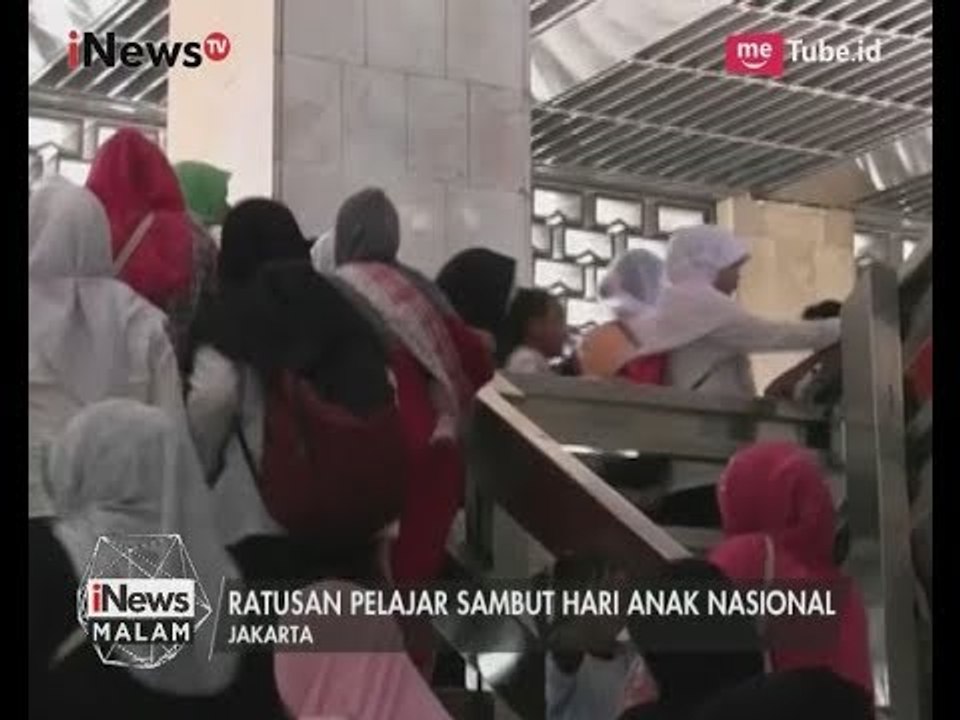 Hari Anak Nasional, Ratusan Pelajar Diajak Berkunjung ke Istiqlal & Katedral - iNews Malam 22/07