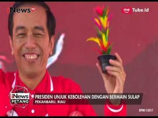 Presiden Jokowi Berikan Pertunjukkan Sulap di Puncak Hari Anak Nasional - iNews Petang 23/07