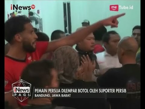 Pemain dan Official Persija Kejar Suporter Persib - iNews Pagi 23/07