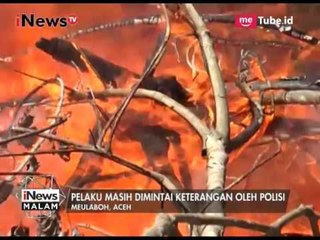 Polisi Berhasil Tangkap Pelaku Pembakar Lahan Gambut Beserta Barang Bukti - iNews Malam 24/07