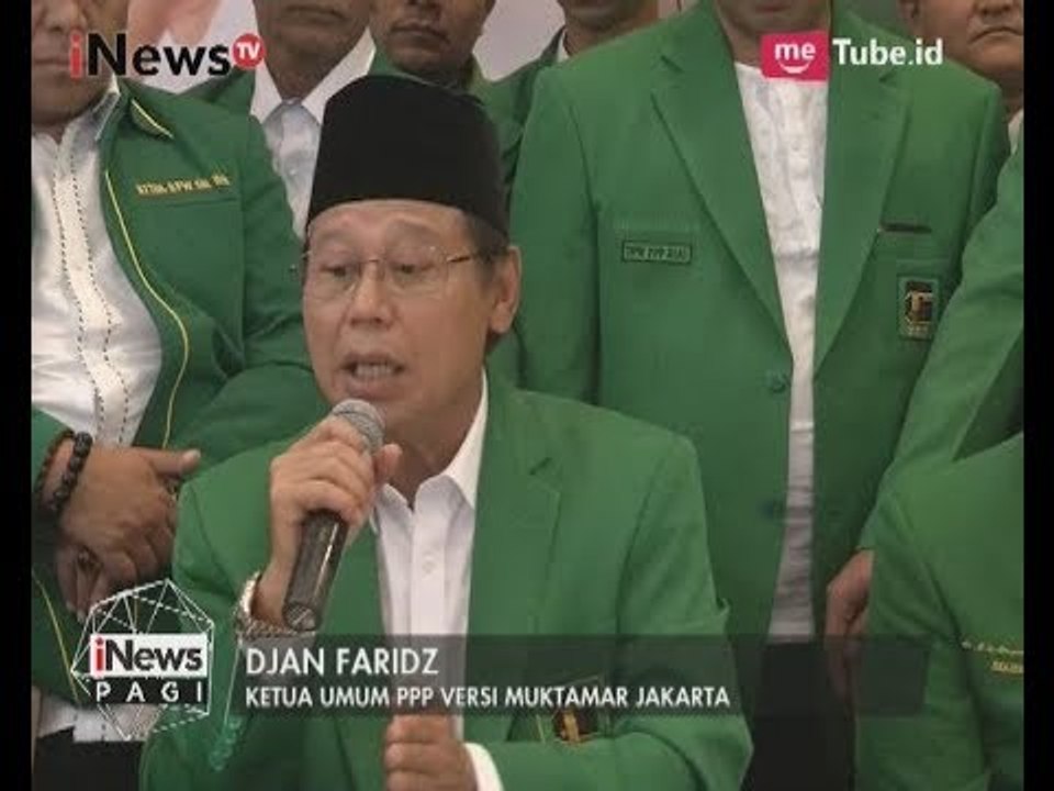 Terkait Dualisme PPP, Djan Faridz : Saya Tidak Ada Masalah dengan Romi - iNews Pagi 24/07