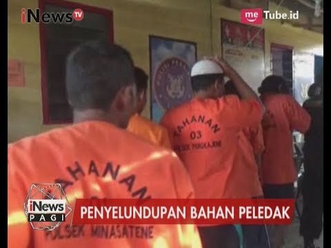 Laporan Langsung Kronologis Penggerebekan Penyelundupan 3 Ton Bahan Peledak - iNews Pagi 25/07