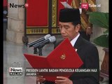 Pelantikan Anggota Badan Pengolahan Keuangan Haji oleh Jokowi - iNews Malam 26/07