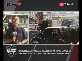 Kondisi Arus Lalu Lintas Saat Ini di Persimpangan Kuningan - iNews Pagi 27/07