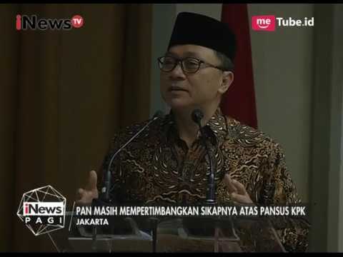 Ketum Partai PAN Pertimbangkan Keberadaannya di Pansus Hak Angket KPK - iNews Pagi 26/07