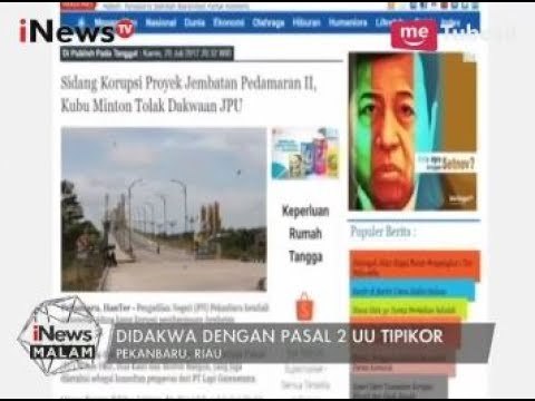 Konsultan Pengawas PT. Lapiganesatama Diduga Rugikan Negara Rp 9,2 Milyar - iNews Malam 27/07
