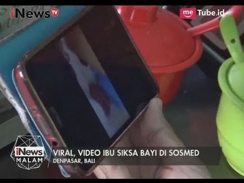 Viral, Video Penyiksaan Seorang Bayi yang Dimandikan Dengan Sabun Cuci Piring - iNews Malam 28/07
