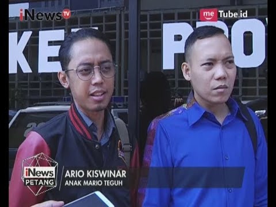 Perseturuan Mario Teguh - Ario Kiswinar Berlanjut, Ario Datangi Polda Metro - iNews Petang 27/07