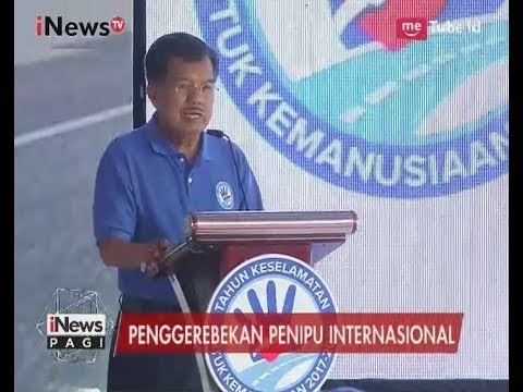 Penangkapan Cyber Internasional, Wapres JK Minta Polisi Perketat Masuknya WNA - iNews Pagi 31/07