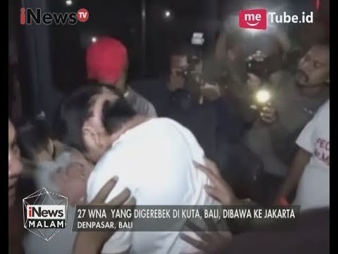 WNA Asal China yang di Gerebek Polda Bali di Bawa ke Jakarta - iNews Malam 30/07