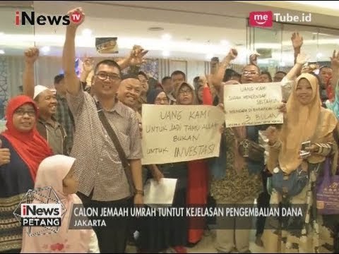 Serbu! Kantor First Travel di Jakarta di Geruduk Calon Jamaah Umroh - iNews Petang 01/08