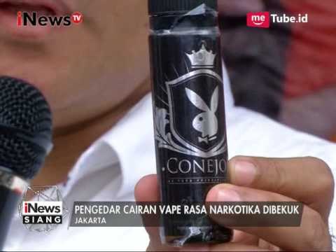 Pengedar Liquid Rasa Narkotika Dibekuk Ditres Narkoba Polda Metro Jaya - iNews Siang 02/08
