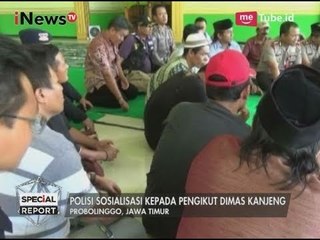 Polisi Lakukan Sosialisasi Kepada Pengikut Dimas Kanjeng Terkait Sidang Vonis - Special Report 01/08