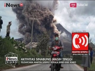 Kondisi Saat Ini Terkait Awan Panas yang Disemburkan Gunung Sinabung - iNews Siang 02/08