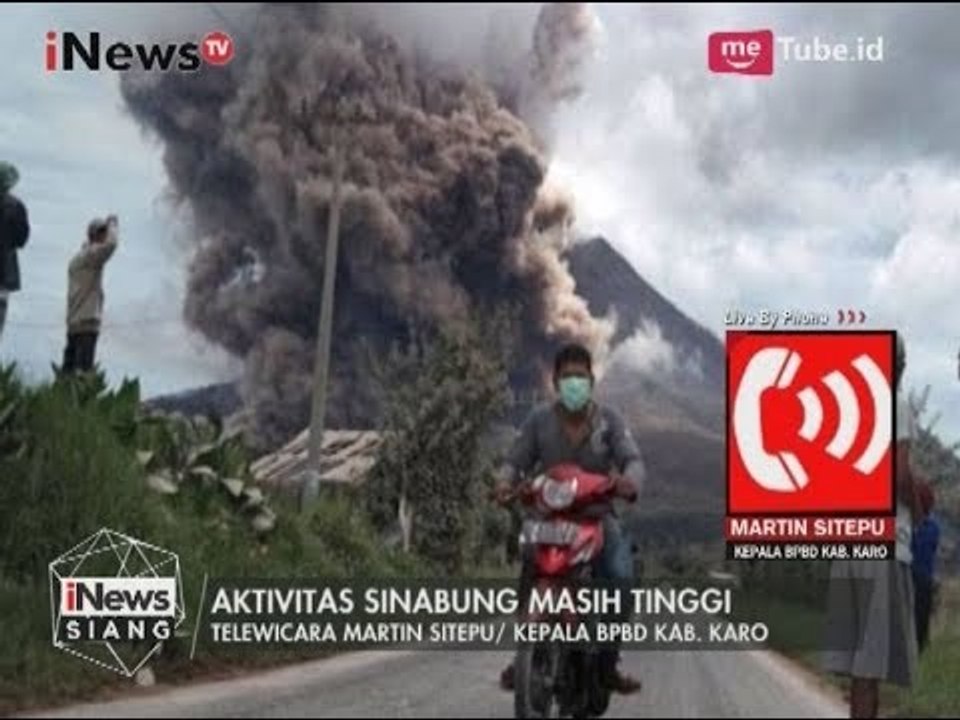 Kondisi Saat Ini Terkait Awan Panas yang Disemburkan Gunung Sinabung - iNews Siang 02/08