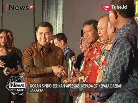 Koran Sindo Berikan Penghargaan Kepada Kepala Daerah Inovatif - iNews Petang 02/08