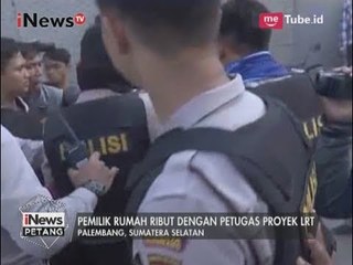 Evakuasi Crane yang Roboh Diwarnai Kericuhan Antara Pemilik Rumah dengan Polisi - iNews Petang 02/08