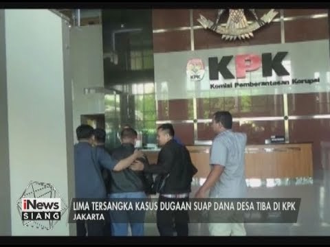 Tersangkat OTT KPK di Pamekasan Telah Tiba di Gedung KPK, Jakarta - iNews Siang 03/08