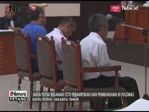 Sidang Lanjutan Perampokan & Pembunuhan Sadis di Pulomas - iNews Petang 03/08