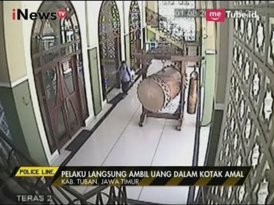 Pria Mabuk Ini Mencuri Kotak Amal Masjid untuk Foya-foya - Police Line 03/08