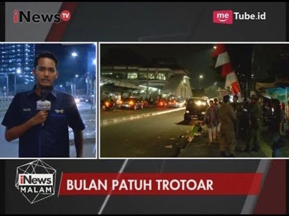 Meski Sudah Ditertibkan, Para PKL Masih Ada yang Nekat Berjualan di Trotoar - iNews Malam 03/08
