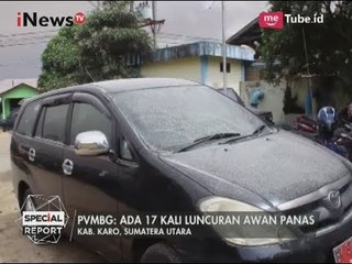 5 Kecamatan di Sekitar Sinabung Tertutup Debu Vulkanik - Special Report 02/08