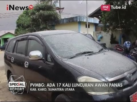 5 Kecamatan di Sekitar Sinabung Tertutup Debu Vulkanik - Special Report 02/08