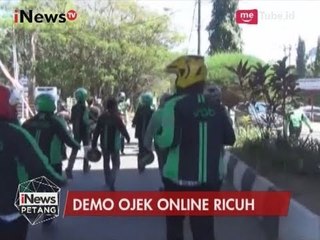 Rusuh! Sama-sama Saling Merusak, Demo Ojek Online & Opang Ricuh - iNews Petang 02/08