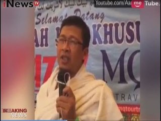 Khotbah Wukuf Aa Gym Didepan Jamaah Indonesia Tahun 2016 - iNews Breaking News 31/08