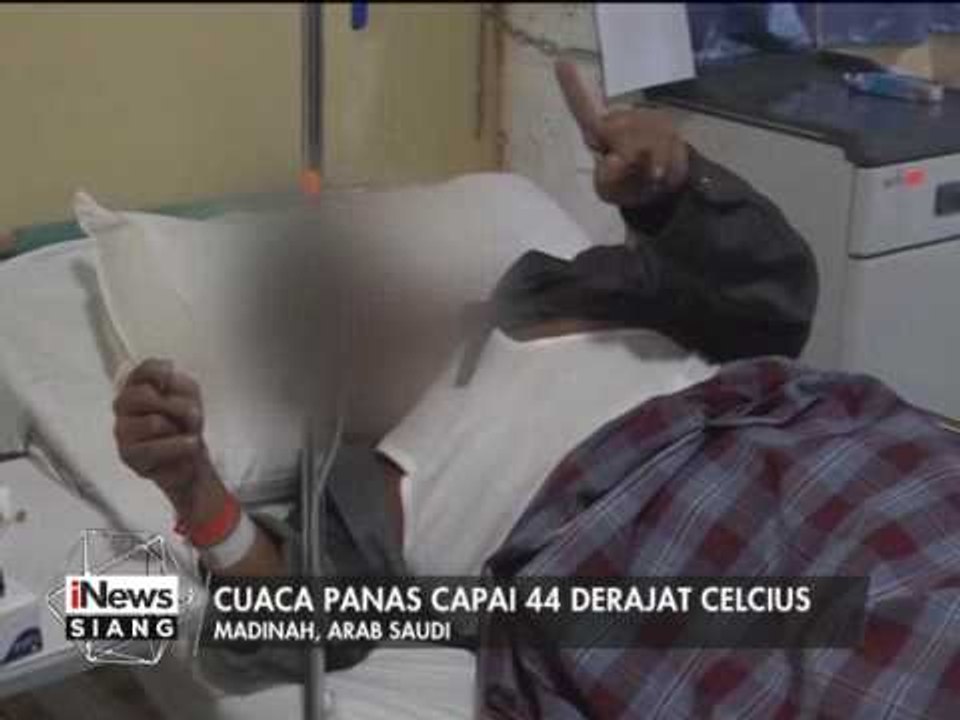 Bercuaca Panas, Beberapa Jamaah Haji Alami Dehidrasi Hingga Harus Dirawat - iNews Siang 03/08