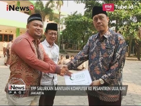 Peduli Dunia Pendidikan, YPP Salurkan Bantuan Komputer ke Pesantren Ulul Ilmi - iNews Pagi 06/08