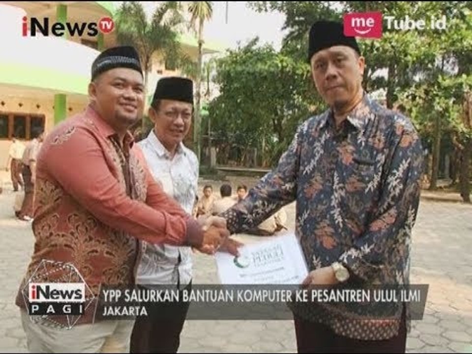 Peduli Dunia Pendidikan, YPP Salurkan Bantuan Komputer ke Pesantren Ulul Ilmi - iNews Pagi 06/08