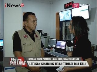 Laporan Terkini dari Kantor Pusat Vulkanologi Terkait Erupsi Gunung Sinabung - iNews Prime 04/08